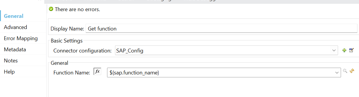 Mule integration with SAP