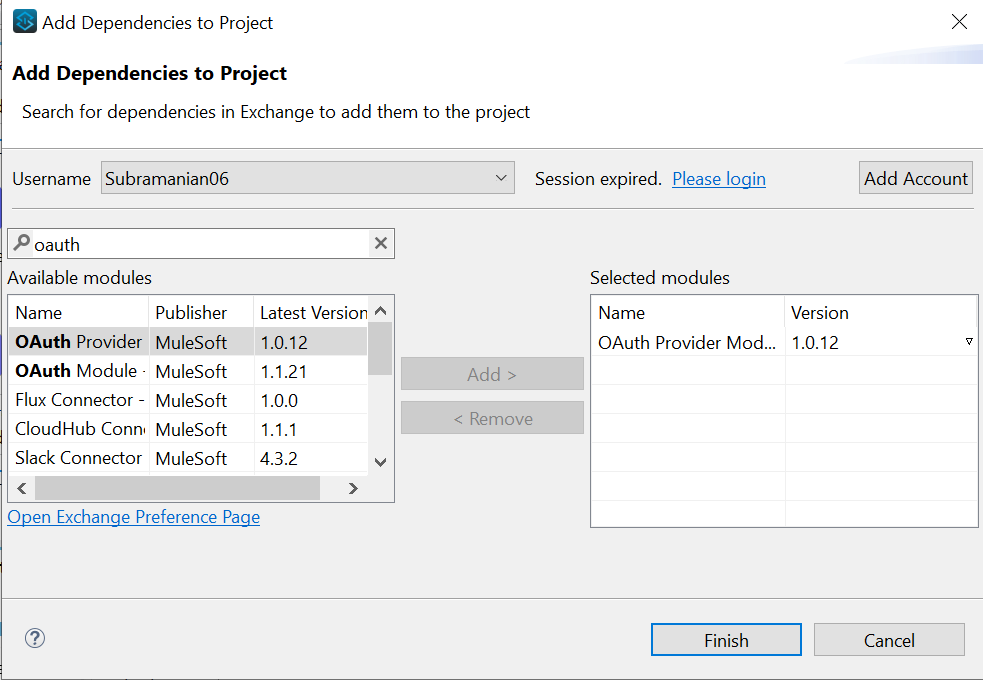 OAuth 2.0 Implementation Using Mule OAUTH2 Provider