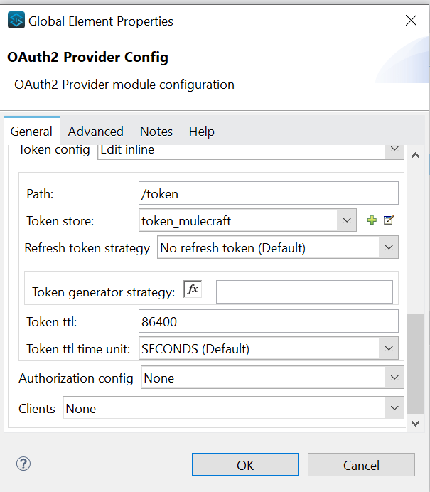 OAuth 2.0 Implementation Using Mule OAUTH2 Provider